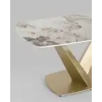 Стол обеденный Аврора 160*90 керамика светлая УТ000034889 Stool Group