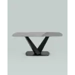 Стол обеденный Аврора 180*90 керамика черная УТ000036907 Stool Group