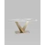 Стол обеденный Аврора 180*90 керамика светлая УТ000034890 Stool Group