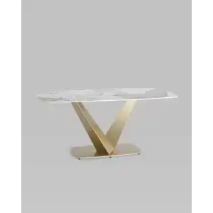 Стол обеденный Аврора 180*90 керамика светлая УТ000034890 Stool Group