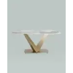 Стол обеденный Аврора 180*90 керамика светлая УТ000034890 Stool Group