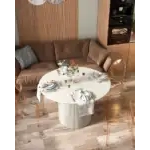 Стол обеденный Ballet 120*75 серый УТ000038100 Stool Group