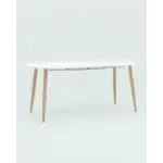 Стол обеденный Берген раскладной 120-180*80 белый УТ000003493 Stool Group