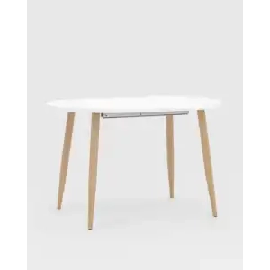 Стол обеденный Берген раскладной 120-180*80 белый УТ000003493 Stool Group