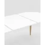 Стол обеденный Берген раскладной 120-180*80 белый УТ000003493 Stool Group