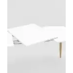 Стол обеденный Берген раскладной 120-180*80 белый УТ000003493 Stool Group