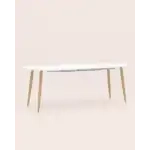 Стол обеденный Берген раскладной 160-190-220*90 белый УТ000003492 Stool Group