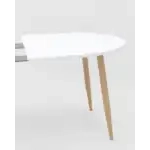 Стол обеденный Берген раскладной 160-190-220*90 белый УТ000003492 Stool Group