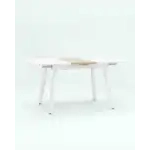 Стол обеденный Чикаго раскладной 120-160*90 белый УТ000002134 Stool Group