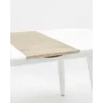Стол обеденный Чикаго раскладной 120-160*90 белый УТ000002134 Stool Group