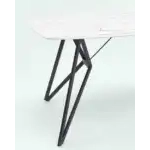 Стол обеденный Денвер 140*90 белый стеклянный УТ000002661 Stool Group