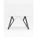 Стол обеденный Денвер 140*90 белый стеклянный УТ000002661 Stool Group