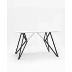 Стол обеденный Денвер 140*90 белый стеклянный УТ000002661 Stool Group