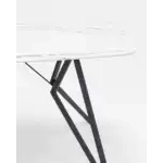 Стол обеденный Денвер 140*90 белый стеклянный УТ000002661 Stool Group