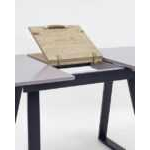 Стол обеденный Детройт раскладной 120-160*80 серый УТ000002654 Stool Group
