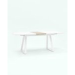 Стол обеденный Детройт раскладной 160-200*90 белый УТ000002655 Stool Group