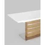 Стол обеденный Генуя раскладной 160-200*90 белый УТ000035015 Stool Group
