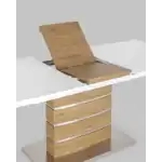 Стол обеденный Генуя раскладной 160-200*90 белый УТ000035015 Stool Group