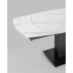 Стол обеденный Хлоя раскладной 120-180*90 керамика светлая УТ000034950 Stool Group