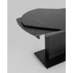 Стол обеденный Хлоя раскладной 120-180*90 керамика темная УТ000034951 Stool Group