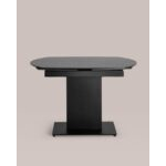 Стол обеденный Хлоя раскладной 120-180*90 керамика темная УТ000034951 Stool Group