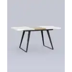 Стол обеденный Йорк раскладной 120-160*80 белый УТ000017316 Stool Group