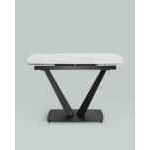 Стол обеденный Клео раскладной 120-180*80 керамика светлая УТ000034952 Stool Group