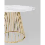 Стол обеденный Ливерпуль 110*110 белый мрамор УТ000036112 Stool Group
