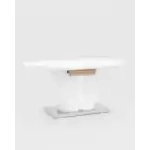 Стол обеденный Мулен раскладной 160-220*90 глянцевый белый УТ000003498 Stool Group