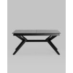 Стол обеденный Олимпия раскладной 160-210*90 керамика темная УТ000034893 Stool Group