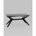 Стол обеденный Олимпия раскладной 160-210*90 керамика темная УТ000034893 Stool Group