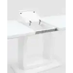 Стол обеденный Орлеан раскладной 140-170*80 глянцевый белый УТ000003495 Stool Group