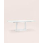 Стол обеденный Орлеан раскладной 160-215*90 глянцевый белый УТ000003494 Stool Group