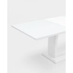 Стол обеденный Орлеан раскладной 160-215*90 глянцевый белый УТ000003494 Stool Group