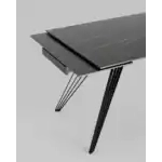 Стол обеденный Пандора раскладной 160-240*90 керамика темная УТ000034891 Stool Group