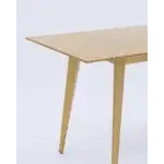 Стол обеденный Ричмонд 120*80 охра стеклянный УТ000002663 Stool Group
