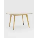 Стол обеденный Ричмонд 120*80 охра стеклянный УТ000002663 Stool Group