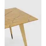 Стол обеденный Ричмонд 120*80 охра стеклянный УТ000002663 Stool Group