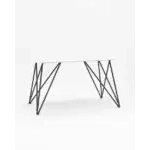 Стол обеденный Сакраменто 140*90 белый стеклянный УТ000002669 Stool Group