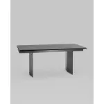 Стол обеденный селин раскладной 180-260*90 керамика темная ут000034954 stool group