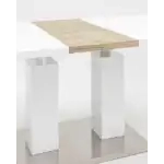 Стол обеденный Сиэтл раскладной 140-180*90 глянцевый белый УТ000002658 Stool Group