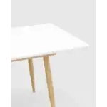 Стол обеденный Стокгольм раскладной 120-160*80 белый УТ000003491 Stool Group