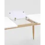Стол обеденный Стокгольм раскладной 120-160*80 белый УТ000003491 Stool Group