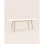 Стол обеденный Стокгольм раскладной 160-220*90 белый УТ000003490 Stool Group