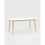 Стол обеденный Стокгольм раскладной 160-220*90 белый УТ000003490 Stool Group