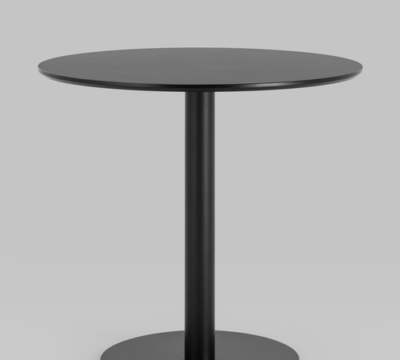 Стол обеденный толедо d80 черный ут000036403 stool group