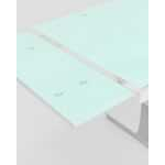 Стол обеденный Верона раскладной 160-220*90 глянцевый белый УТ000003496 Stool Group