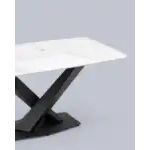 Стол обеденный Belle 160х90 белый мрамор УТ000038274 Stool Group