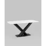 Стол обеденный Belle 160х90 белый мрамор УТ000038274 Stool Group