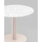 Стол обеденный Stem D90 терраццо УТ000038269 Stool Group